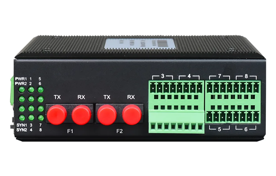 RS485/232/422串口环网光端机