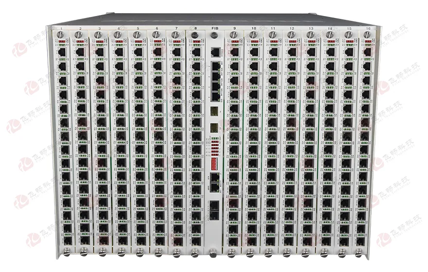 960路电话光端机（8U 19英寸，SFP 1+1光备份）