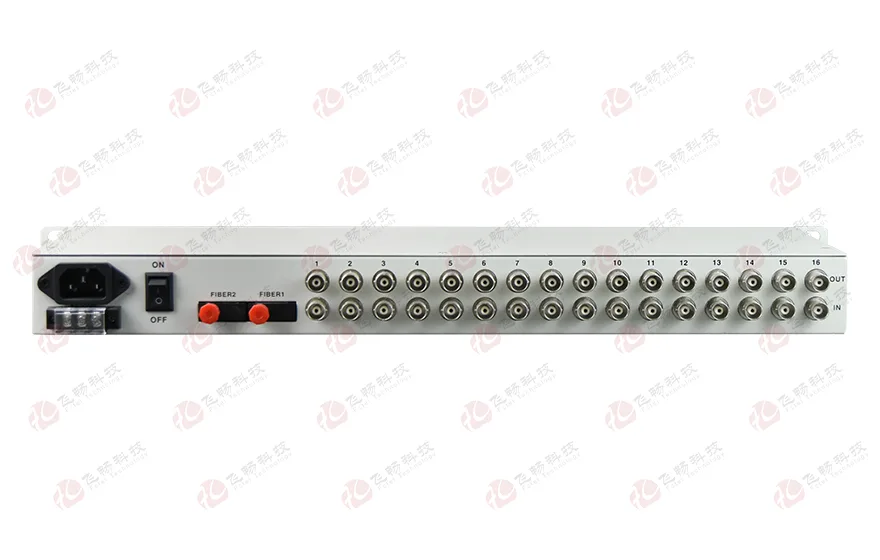 16E1+3FE+1FX 1+1光备份 PDH光端机