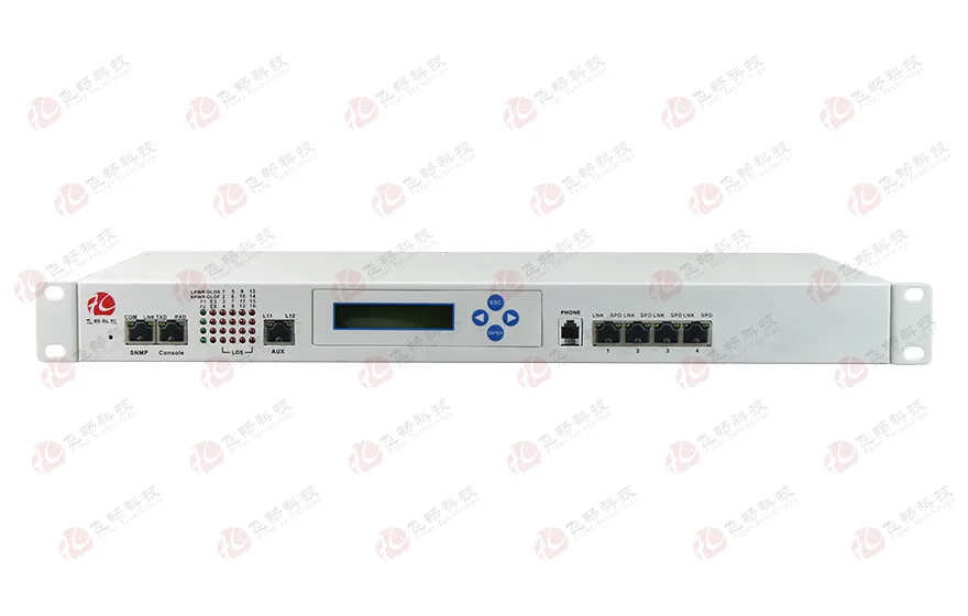 16E1+4xFE 物理隔离 带LCD显示 PDH光端机