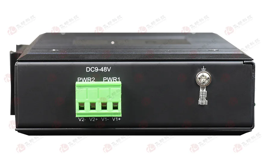 网管型 工业级1光1电千兆光纤收发器