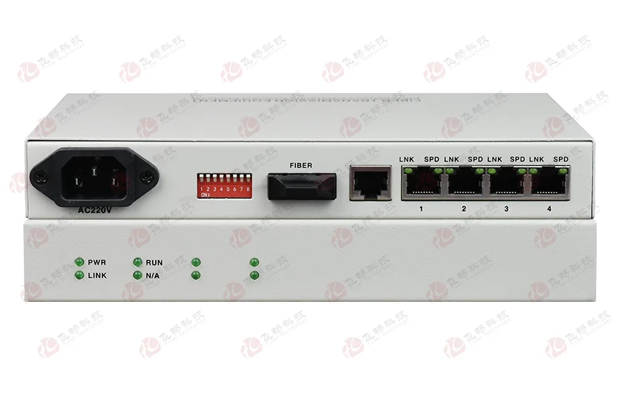 管理型 1光4电千兆光纤收发器