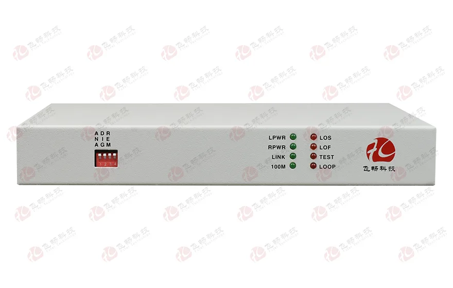 成帧E1-ETH+2RS232协议转换器