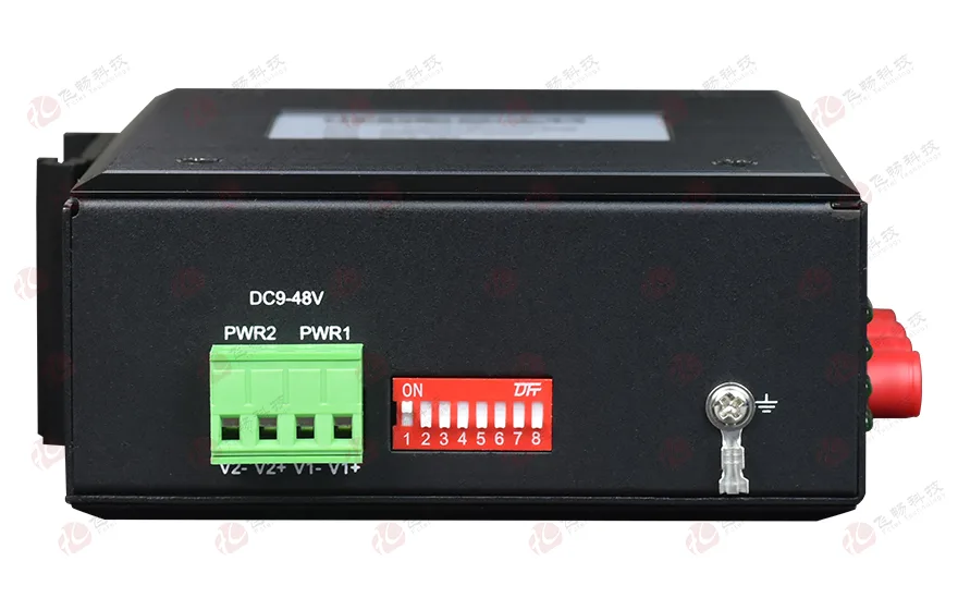环网型4路串口光纤环网光端机