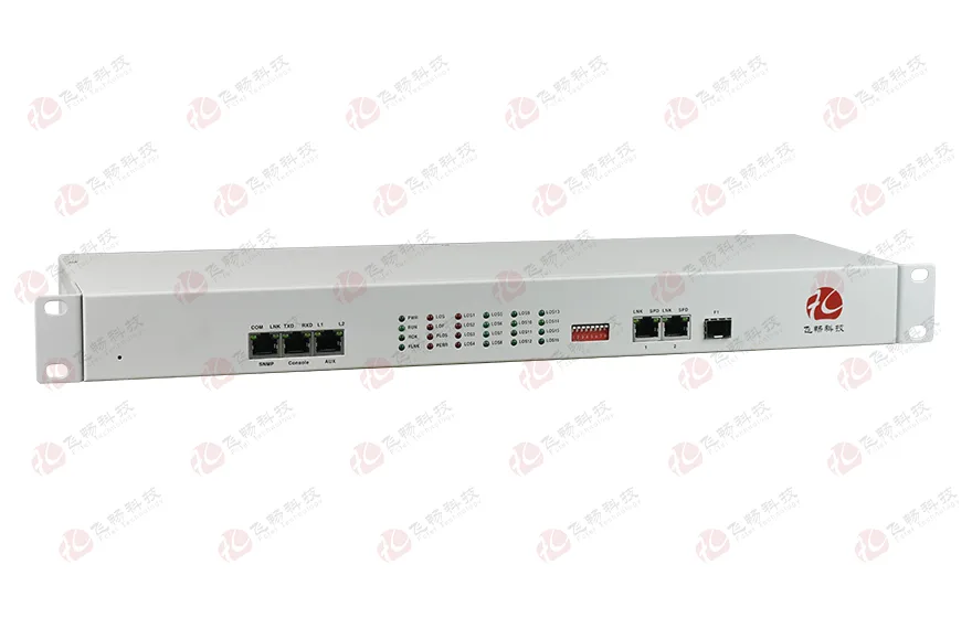 16E1转3x1000base-T+2x1000base-x 协议转换器