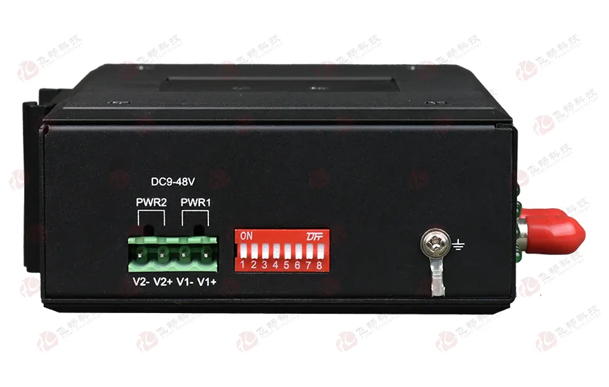 工业轨式 1-8路4-20mA 模拟量+4路串口/8路开关量光端机
