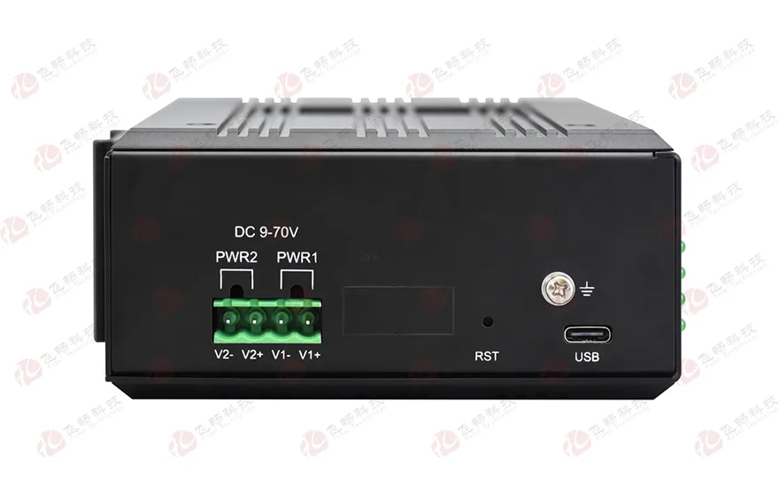 4千兆(3*LAN+1*WAN) 8路串口服务器   (带WEB与SNMP网管)