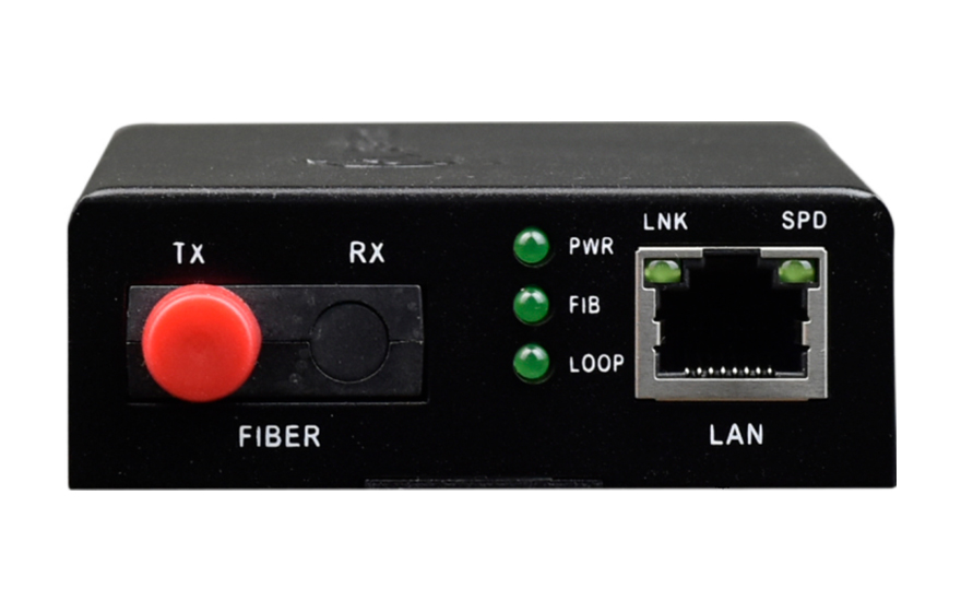 飞畅科技-SNMP+WEB 管理型1路千电转1路千光(F