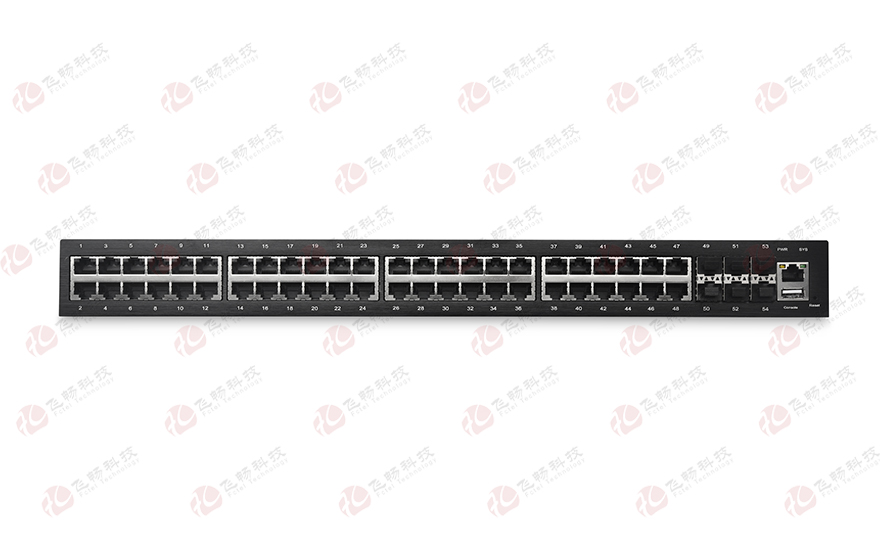 飞畅科技-三层核心交换机  6万兆光+48千兆电