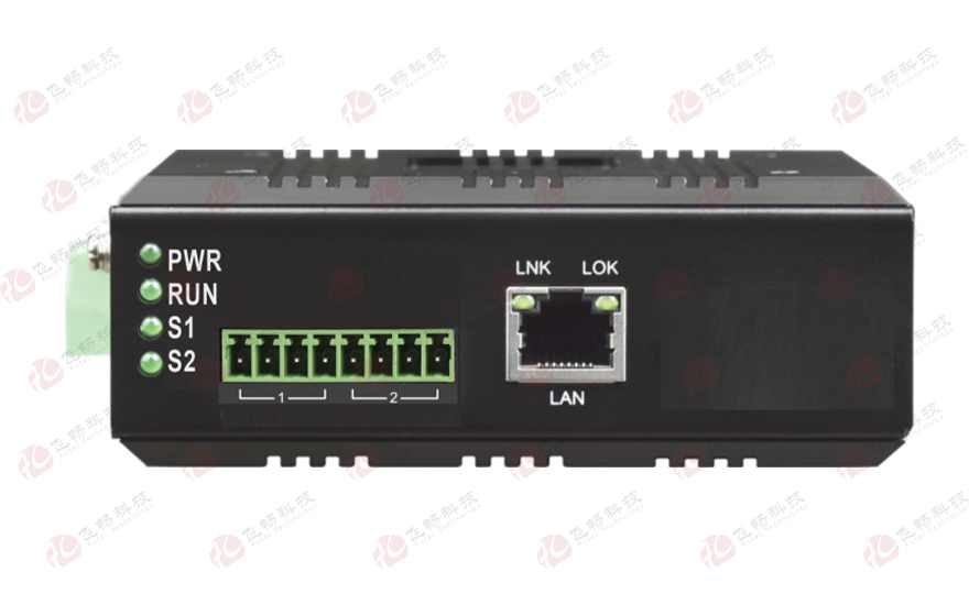 飞畅科技-工业轨式1-2路CAN总线服务器