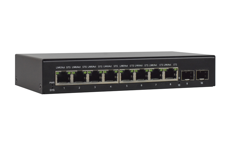 飞畅科技-<b>8路千兆物理隔离电口（1+1光纤备份） 光端机</b>
