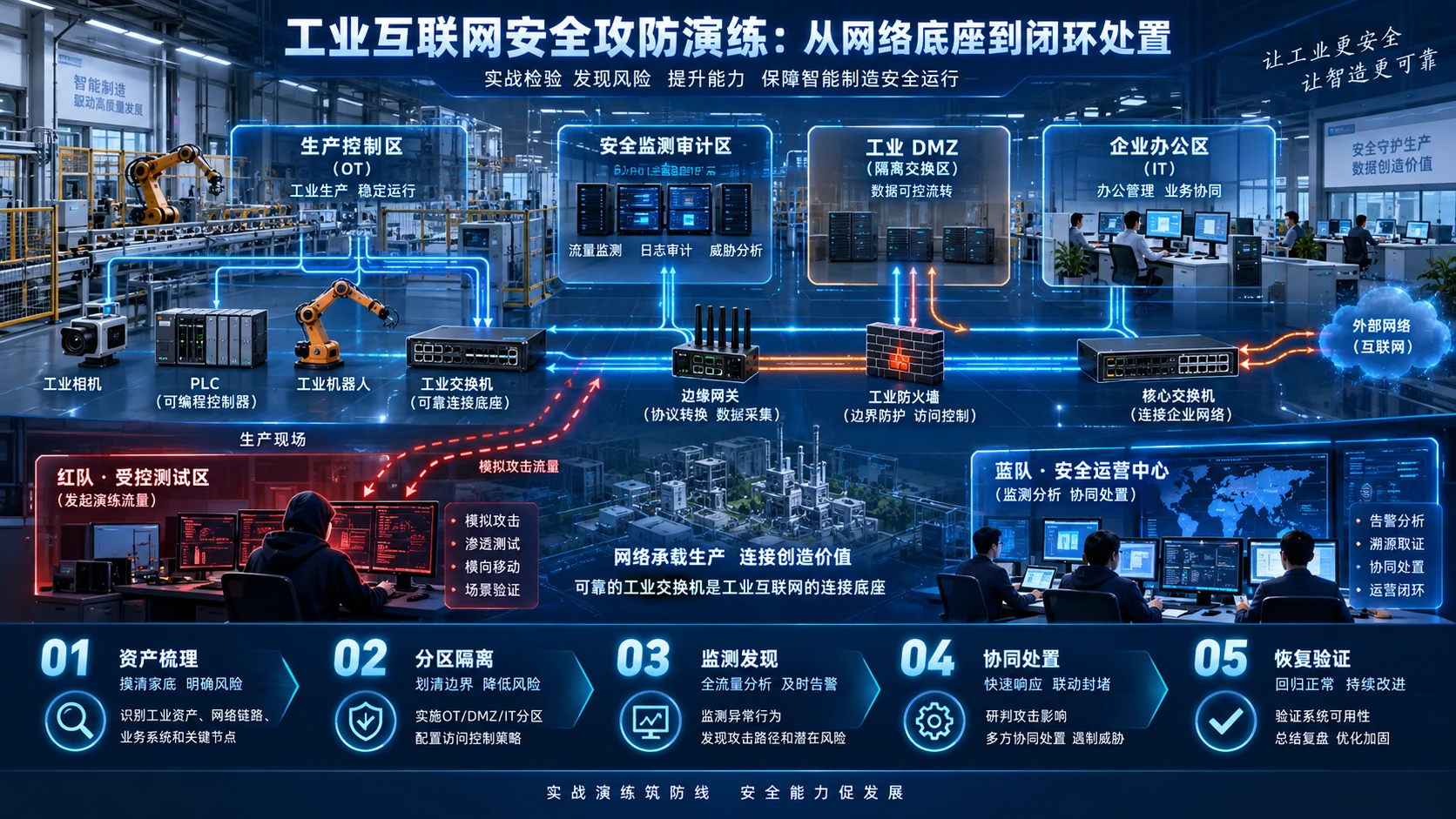 工业互联网安全攻防演练架构