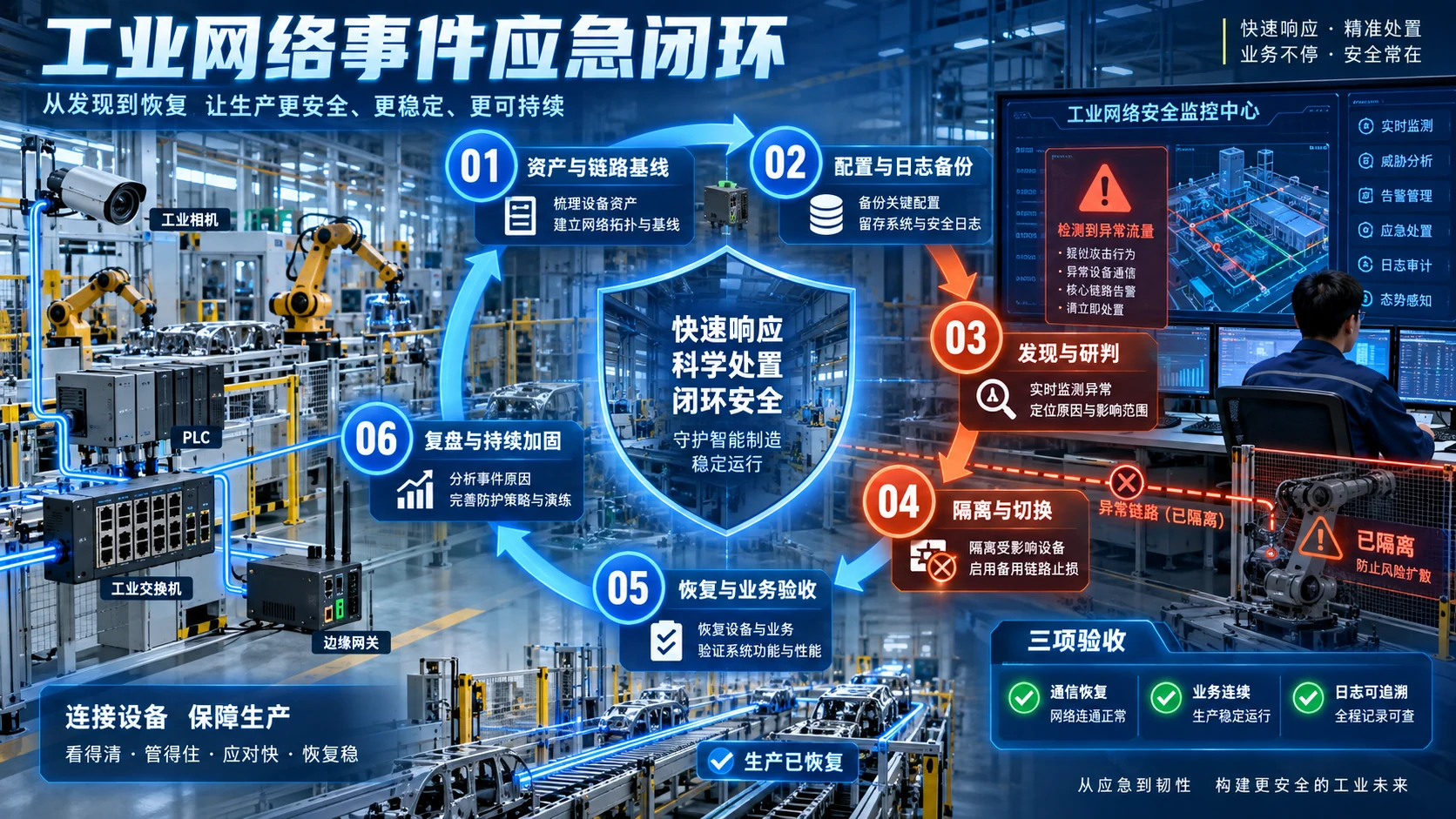 工业网络事件应急闭环