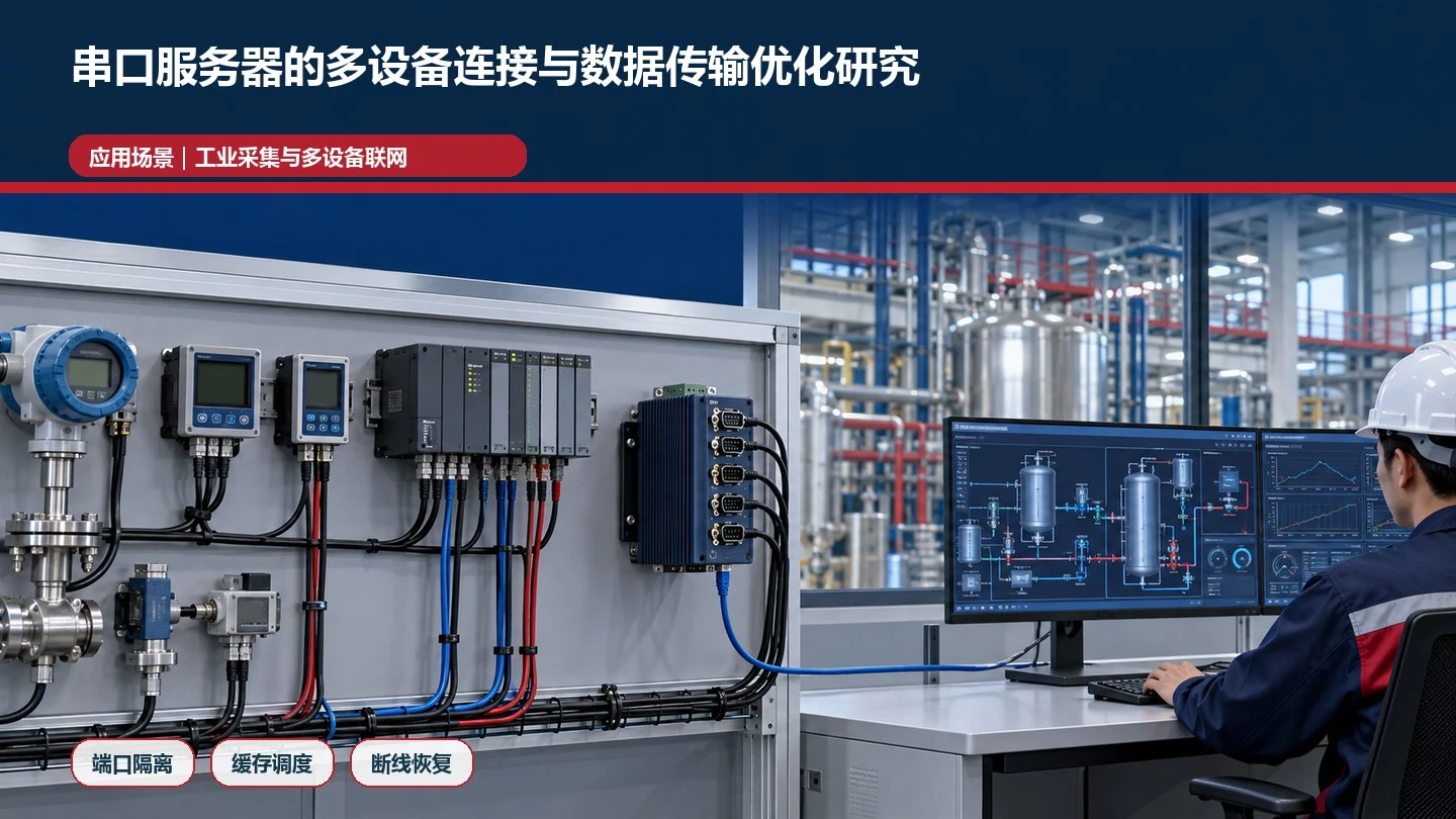 串口服务器的多设备连接与数据传输优化研究