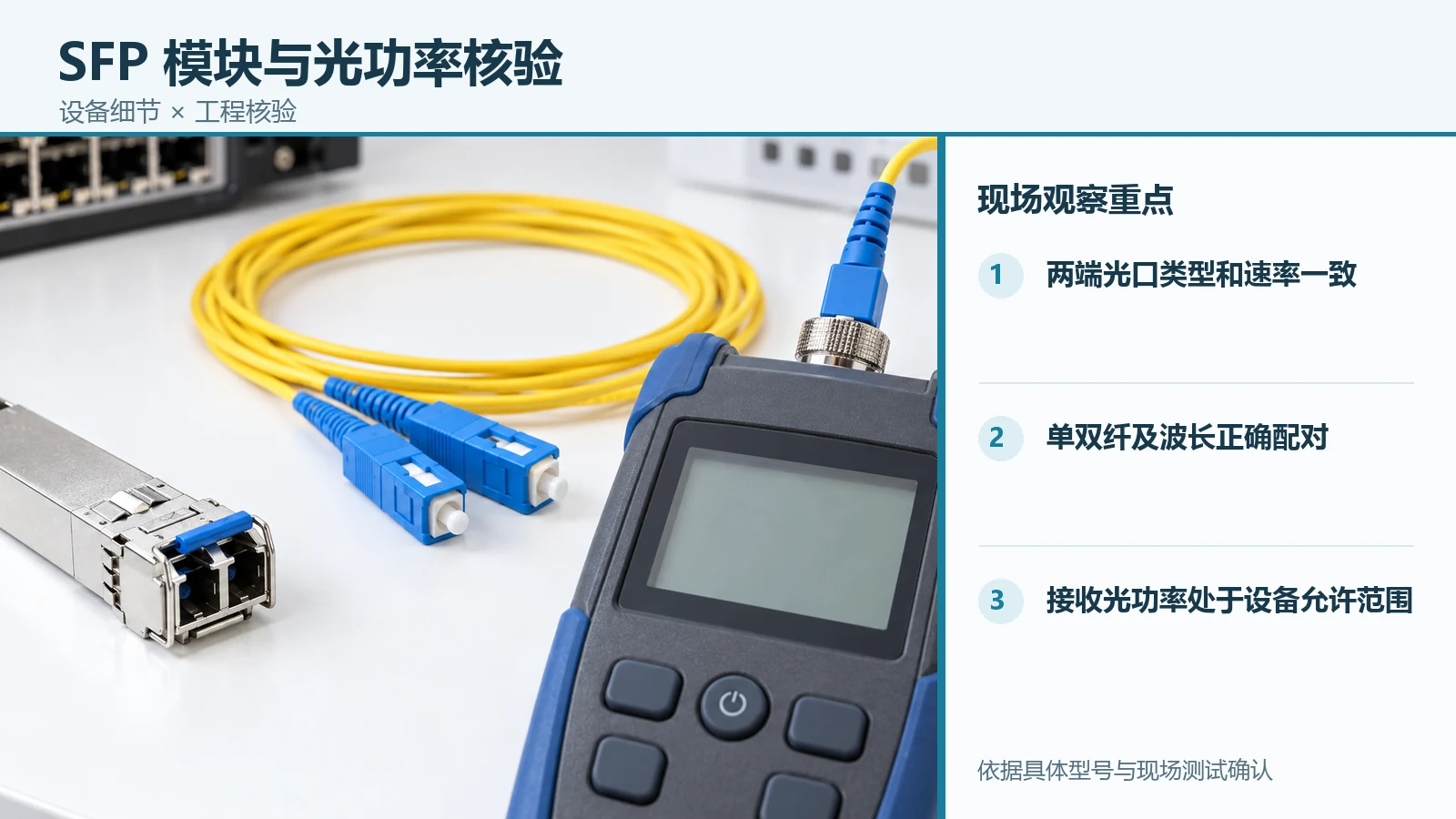 千兆光纤收发器的设备接口细节与现场观察重点